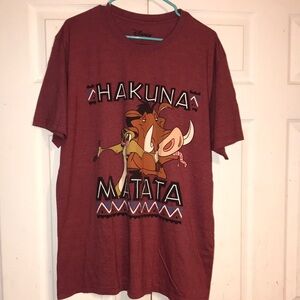 NWOT Unisex Disney Hakuna Matata Tee